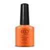 Flesje Neon licht koraal oranje gellak "Coral Carnation" van CCO