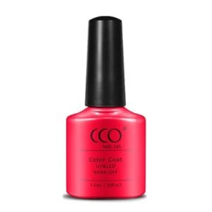 Flesje neon rood/roze gellak ''Go Girl'' van CCO