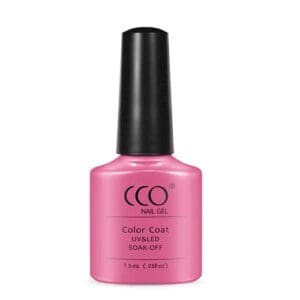 Flesje bubblegum roze gellak ''Gotcha'' van CCO