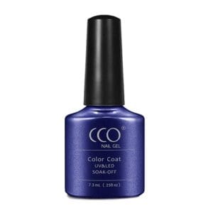 Flesje dieppaarse lavendel gellak met een metalic shimmer "MY Serenity" van CCO