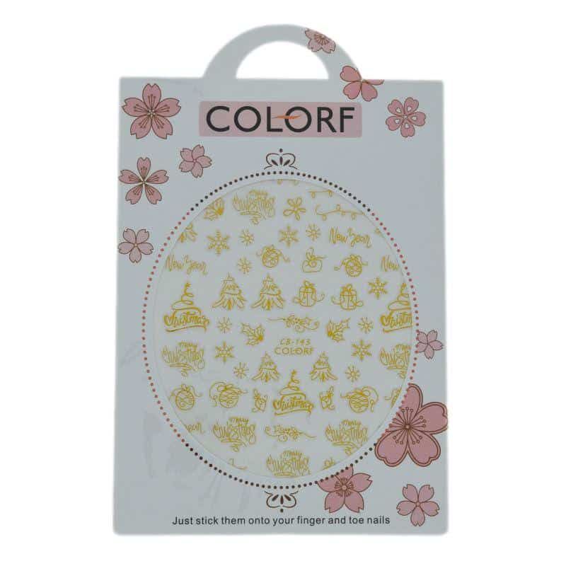 Nailart Sticker Kerst CB-143