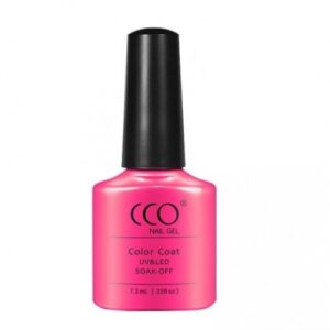 Flesje lilaroze gellak ''Pink Lace Veil'' van CCO
