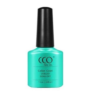 Flesje blauw/groene gellak ''Moon River'' van CCO