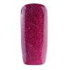 Nagel gelakt met een prachtige pink glitter kleur van Gelzz