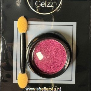 Gelzz Rose Red Chrome Powder