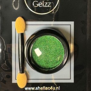 Gelzz Green Chrome Powder