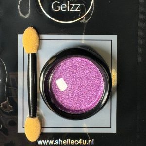Gelzz Lilac Purple Chrome Powder