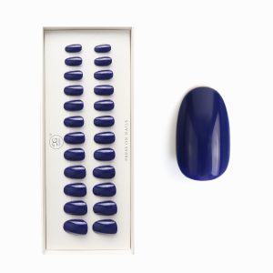 Gelzz Soft Gel Press On Navy Blue (56)