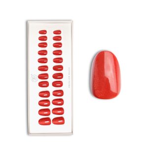 Gelzz Soft Gel Press On Ruby Shine (64)