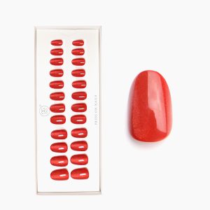 Gelzz Soft Gel Press On Ruby Shine (64)